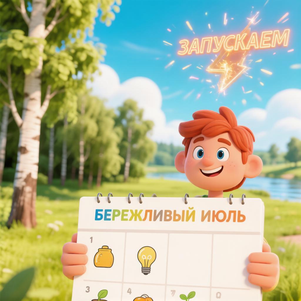 «Бережливый июль — календарь отпускных лайфхаков»